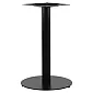 Tischgestell aus Metall, Farbe Schwarz, Durchmesser 45 cm, drei verschiedene Höhen