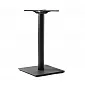 Zentrales Tischgestell aus Metall aus Stahl, für Tischplatten bis 80x80 cm, Höhe 72 cm, Gewicht 17 kg