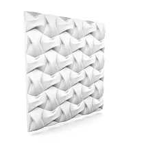 3D decoratieve polystyreen wandpanelen Plexus, 60x60cm, witte kleur, overschilderbaar, set van 12 st. 4,32 m²