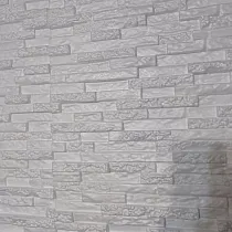 Panneaux muraux décoratifs 3D en polystyrène effet pierre 60x60 cm, 12 pièces dans un ensemble 4,32 m2