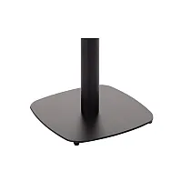 Tischplatte aus Metall, Fußgröße 45x45 cm, H 110 cm, 13 kg