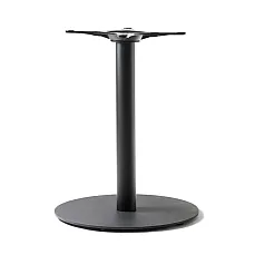 Tischbein aus Metall für große Tischflächen bis 120 cm